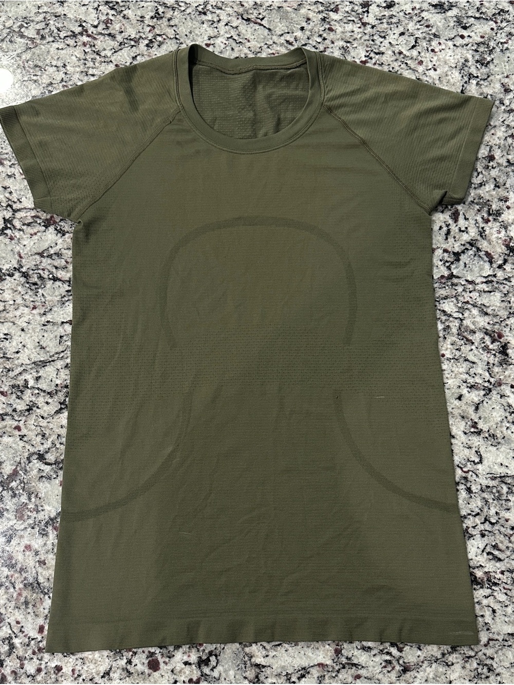 Lululemon Women’s Olive Short Sleeve Performance Tee